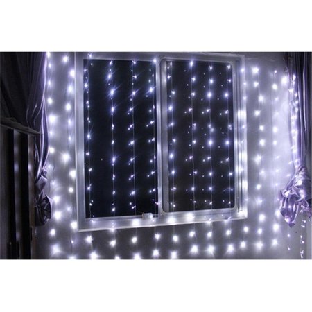 PERFECT HOLIDAY 300 LED Curtain Light White CTR300W